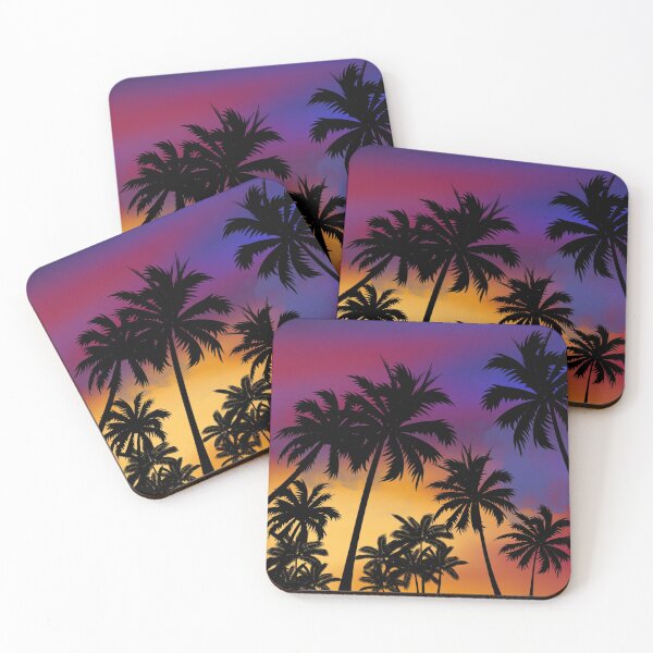 Item preview, Tropical sunset designed and sold by BrEEazydraws.
