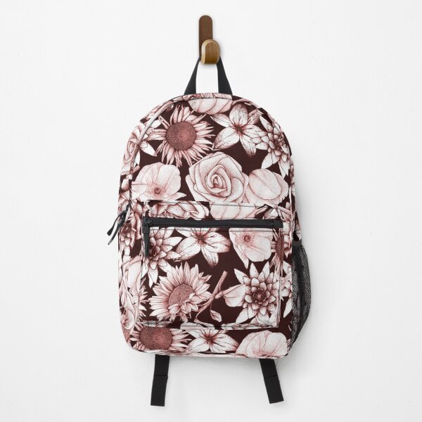 Item preview, Red Micro Floral Print designed and sold by Flower Magic .