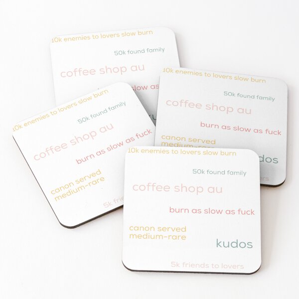 Item preview, ao3 fanfiction tags sticker pack designed and sold by bellatierra.