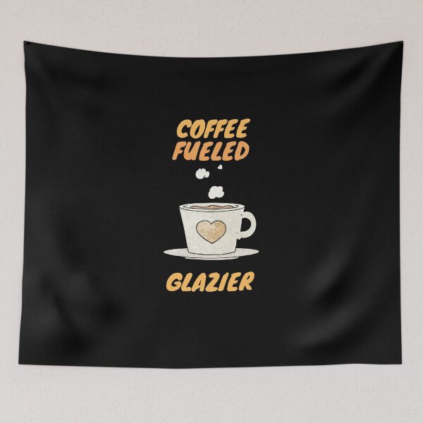 Item preview, Coffee fueled glazier designed and sold by SnowballStep.