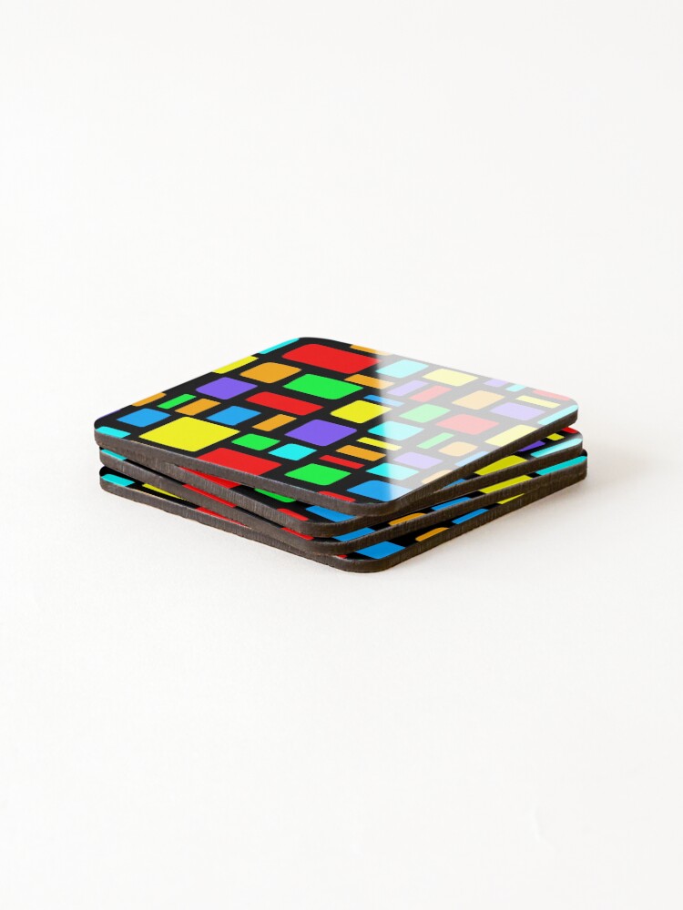 Thumbnail 4 of 5, Coasters (Set of 4), IconPatterns16 designed and sold by IconPatterns.