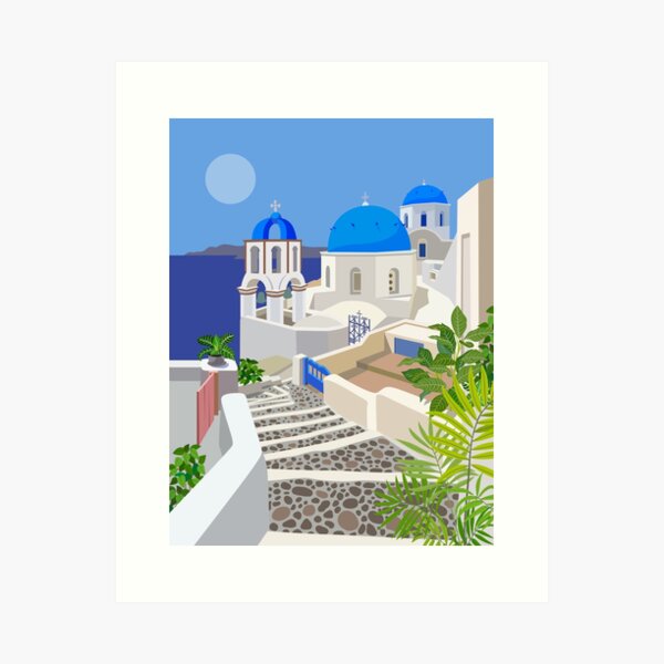 Item preview, Santorini Cupolas #18 designed and sold by Fablica.