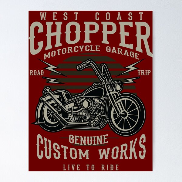 West Coast Choppers Wall Art Home Decor - POSTER 20x30