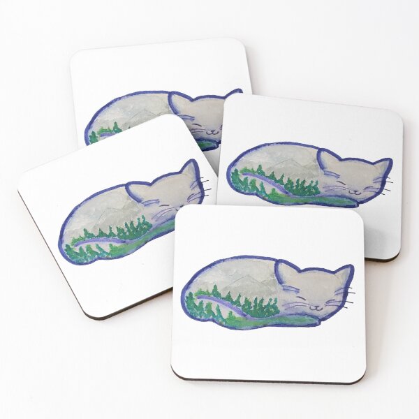 Item preview, Landscape Cat Transparent Verision designed and sold by Dawns-Nest.