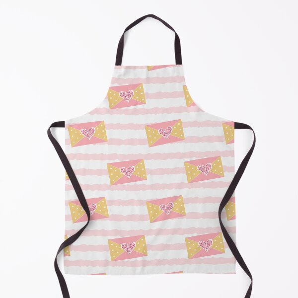 Item preview, Love messages in envelopes on pink striped designed and sold by della95.