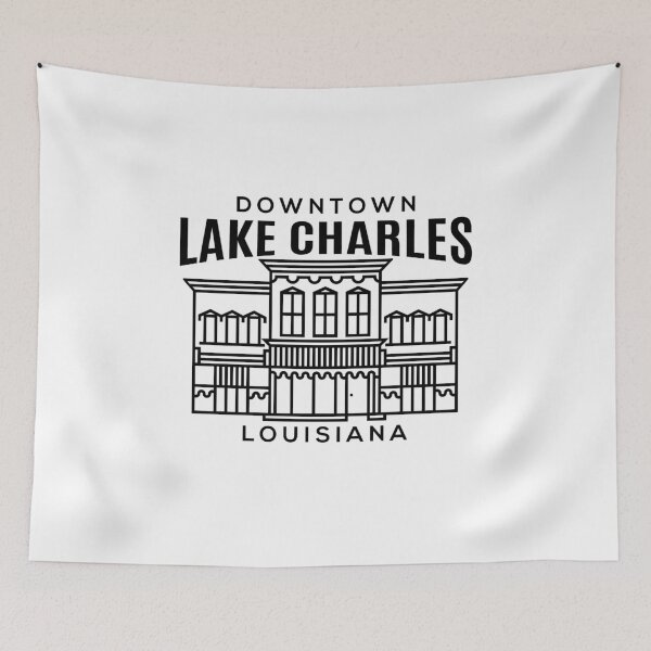 Item preview, Downtown Lake Charles LA designed and sold by HalpinDesign.