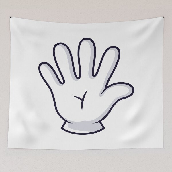Item preview, High Five Cartoon Hand designed and sold by Noverda Nawarizka Prabowo.