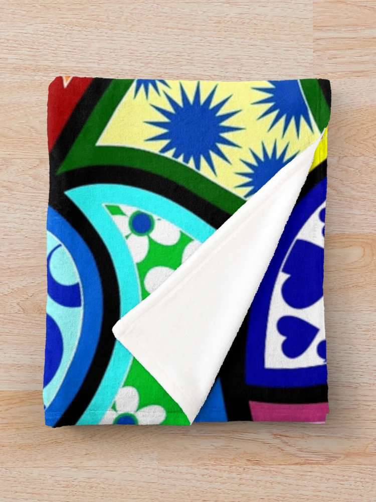 Thumbnail 3 of 6, Throw Blanket, IconPatterns10 designed and sold by IconPatterns.