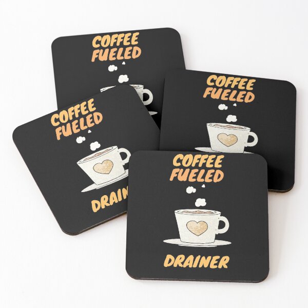 Item preview, Coffee fueled drainer designed and sold by SnowballStep.