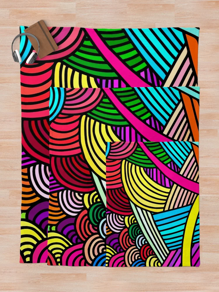 Thumbnail 5 of 6, Throw Blanket, IconPatterns9 designed and sold by IconPatterns.