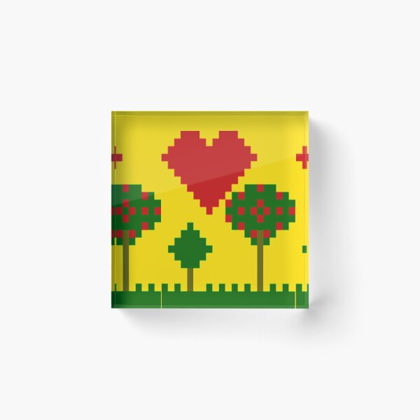 Artikelvorschau, Pixel Natur Kunst entworfen und verkauft von TeachUrb.