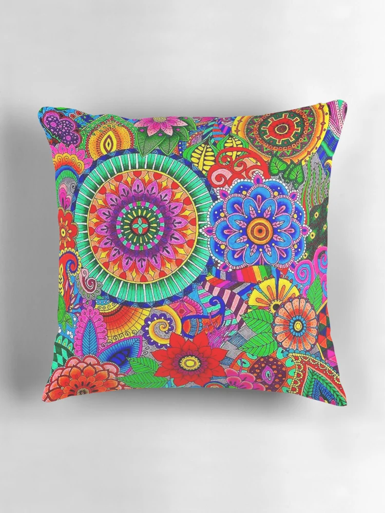 Thumbnail 3 of 4, Pillow, IconPatterns6 designed and sold by IconPatterns.