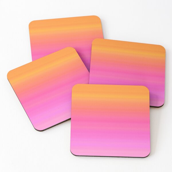 Item preview, Orange to pink color gradient pattern designed and sold by rubenarocho.