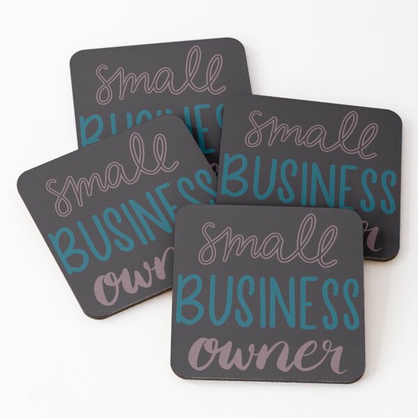 Item preview, Small Business Owner Hand Lettered Design - Purple, Pink, and Blue designed and sold by annedesignco.
