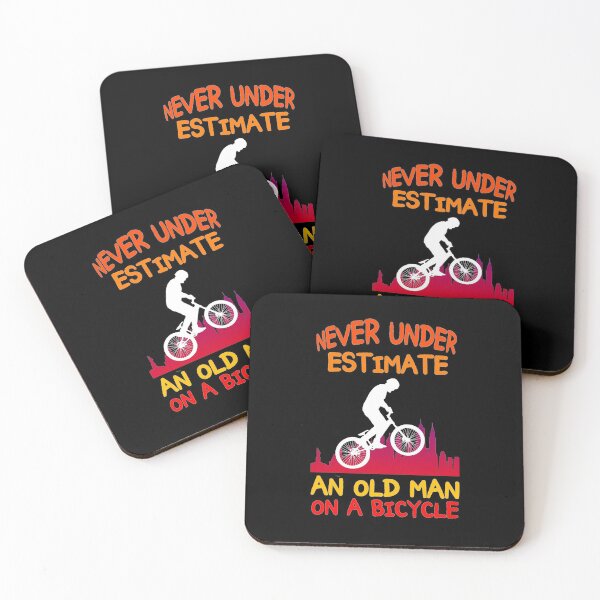 Artikelvorschau, Unterschätzen Sie niemals einen alten Mann auf einem Fahrrad entworfen und verkauft von aktiveaddict.