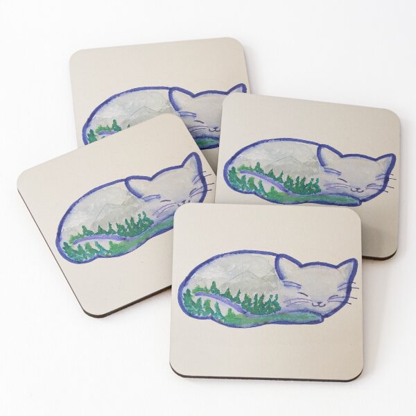 Item preview, Cat Landscape designed and sold by Dawns-Nest.