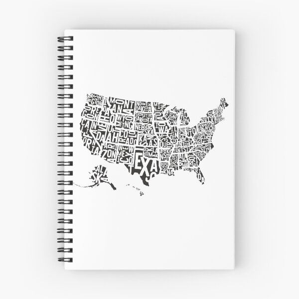 Item preview, USA Map Lettering Graphic Design | United States Map | USA Map Gift designed and sold by crookedriverusa.