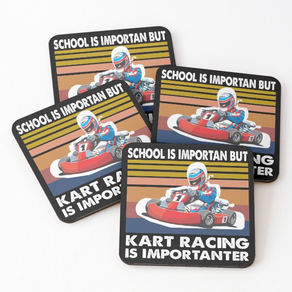 Item preview, School is imprtant but Kart racing is importanter vintage designed and sold by Niishouseca.