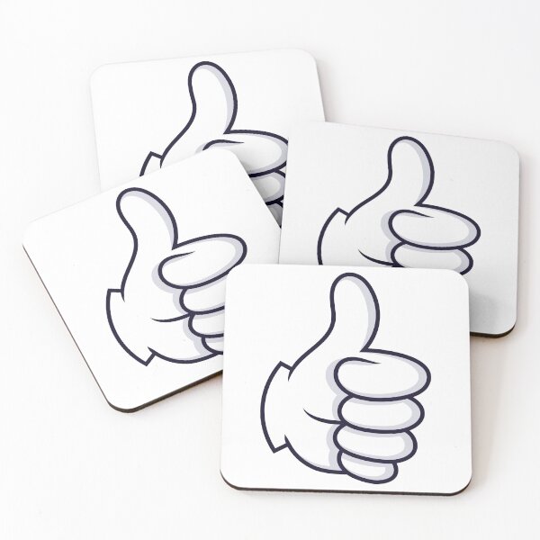 Item preview, Thumbs Up Okay Cartoon Hand Sign designed and sold by Noverda Nawarizka Prabowo.