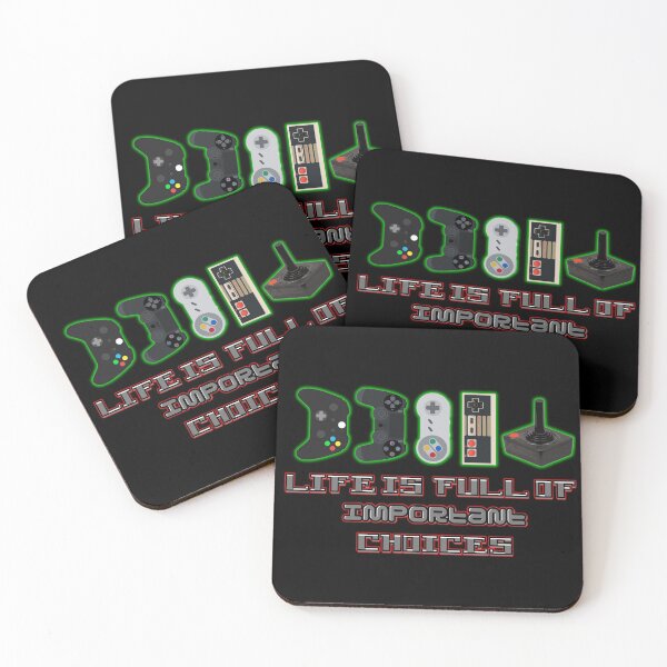Item preview, Life Is Full Of Important Choices - Gaming designed and sold by StephenMollie.