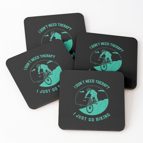 Item preview, I Don't Need Therapy, I Just Go Biking designed and sold by FitFabFunny.
