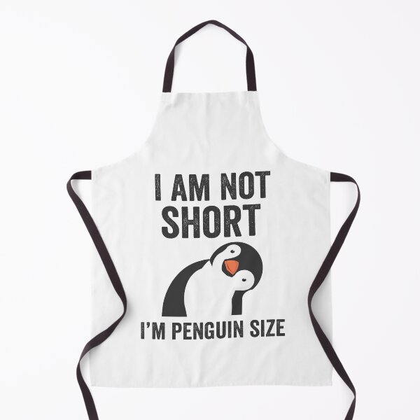 Item preview, I am not short, I am Penguin Size designed and sold by silverhexagon.
