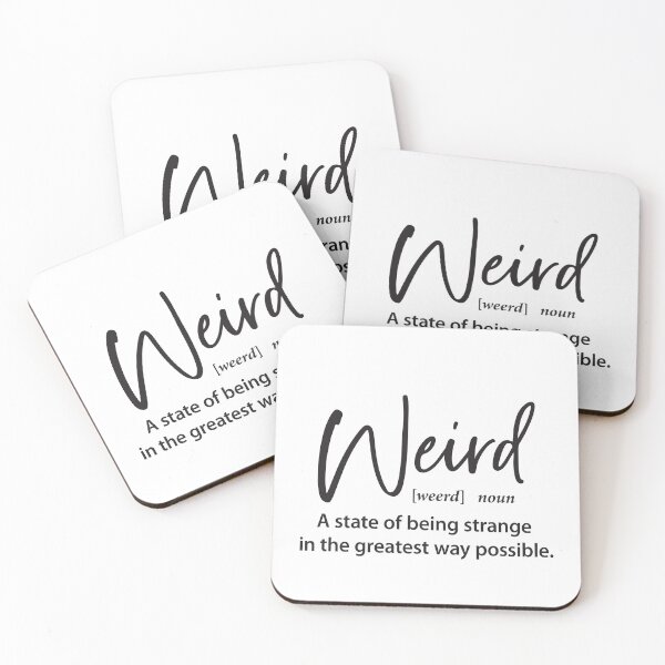 Item preview, Funny Weird Definition Gift designed and sold by AGDStudio.