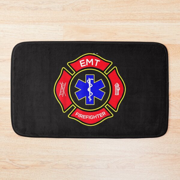 Item preview, EMT Firefighter T Shirt Logo Badge Emergency Responder16 designed and sold by JackOwen65.