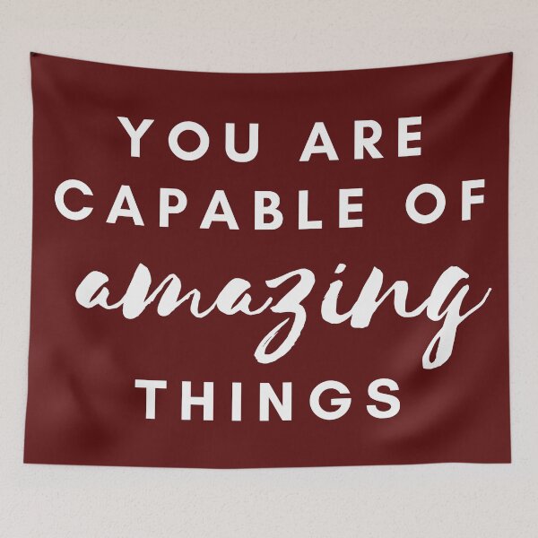 Item preview, You Are Capable Of Amazing Things designed and sold by Kindology.