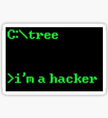 I'm a Hacker Sticker