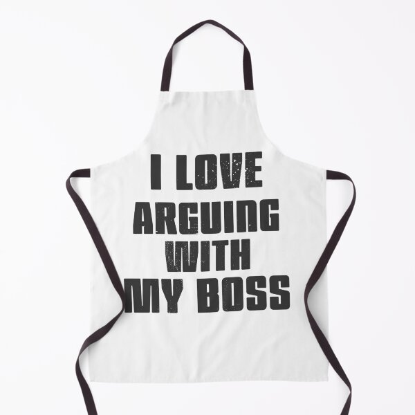 Item preview, I love arguing with my boss blk designed and sold by arendbotha.