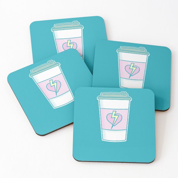Item preview, Pastel Lightning Coffee Booster Body Positivity designed and sold by gugenia.
