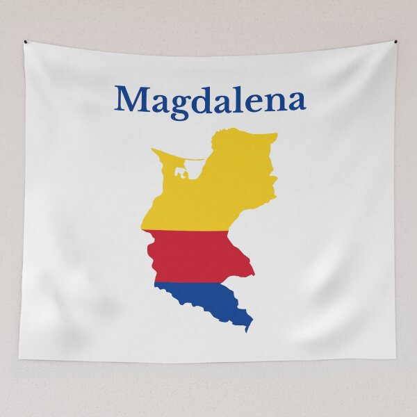 Item preview, Magdalena Department Map, Colombian Department designed and sold by marosharaf.