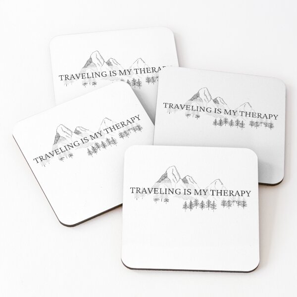 Item preview, Traveling is my therapy designed and sold by Kritika 99.