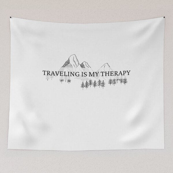 Item preview, Traveling is my therapy designed and sold by Kritika 99.