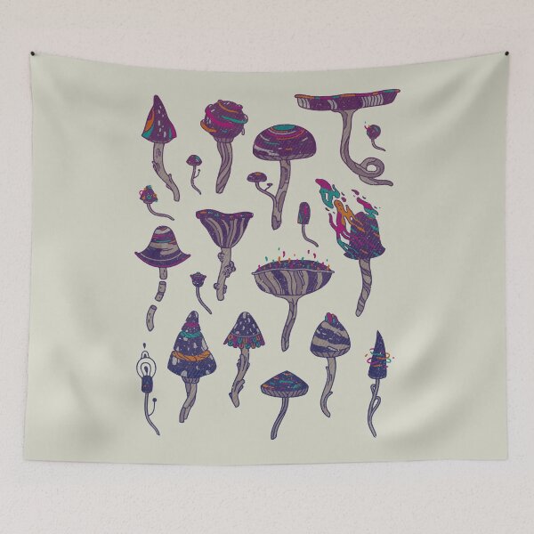 Item preview, Magic Mushrooms designed and sold by Hector Mansilla.