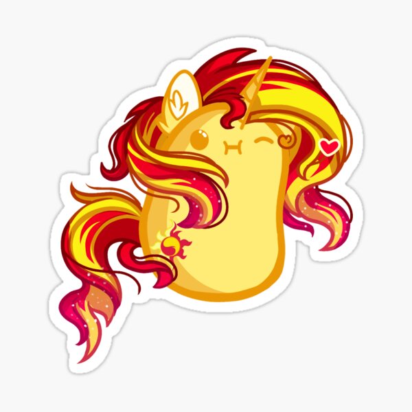 Item preview, Sunset Shimmer Potato designed and sold by StainedGlassLH.