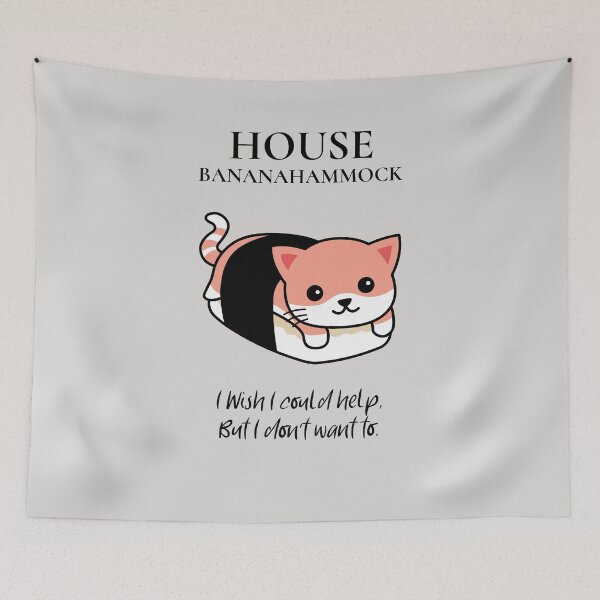 Item preview, House Bananahammock Funny White designed and sold by teeters-ind.