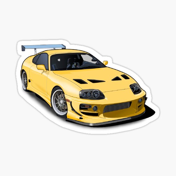 Toyota Supra Sticker