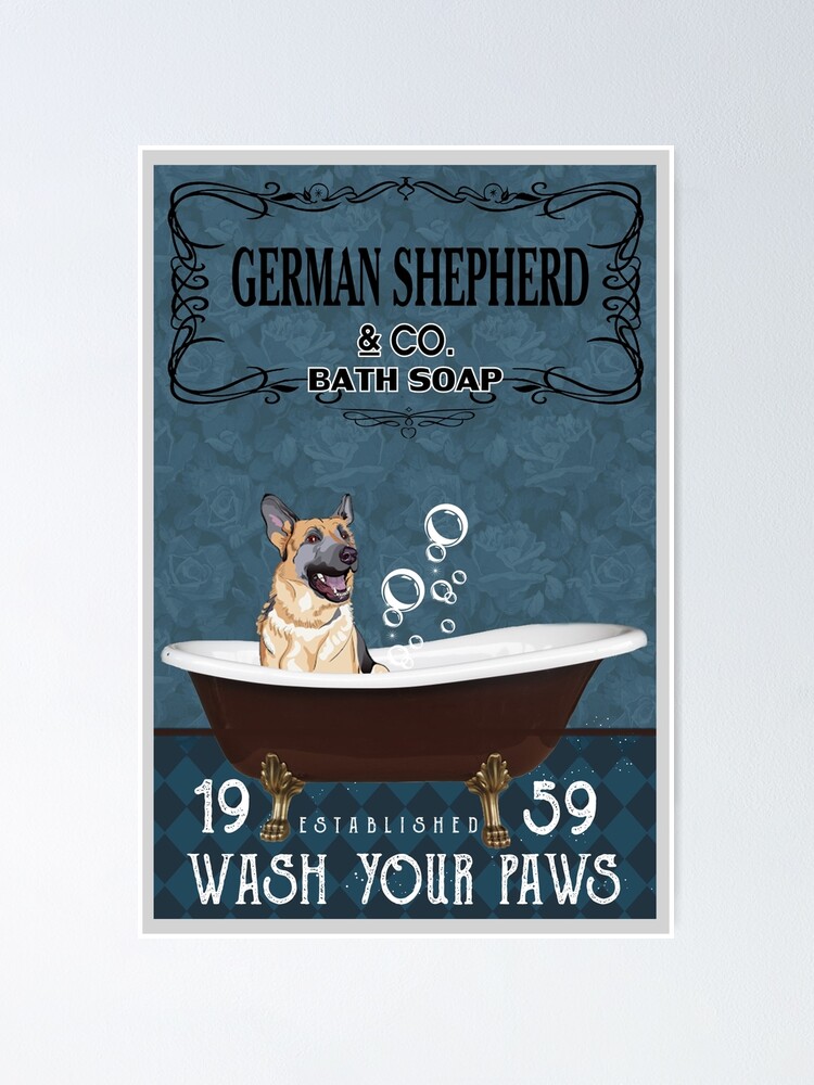 german shepherd soap