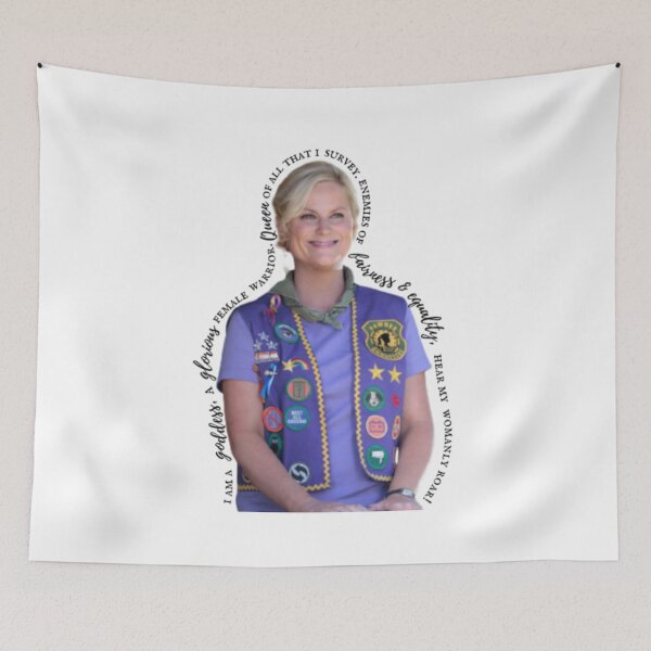 Item preview, Leslie Knope Pawnee Goddess designed and sold by hallysdesigns.