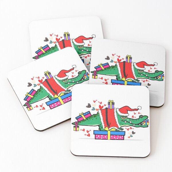 Item preview, alligator - Merry Christmas  designed and sold by Shirley cute art .