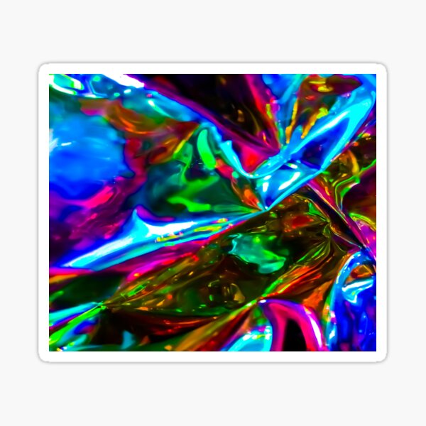 Neon Jelly Folds Sticker
