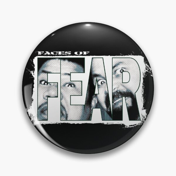 Item preview, Faces of Fear Ver. 1 - reverse white print designed and sold by Blipster.