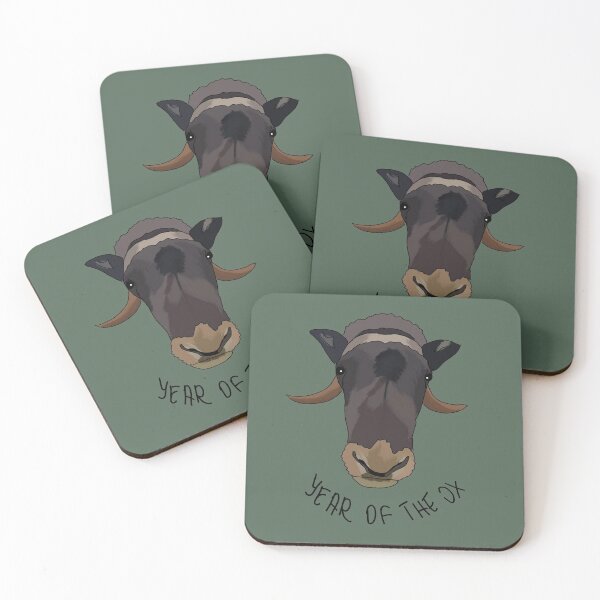 Item preview, Ox portrait 2021 designed and sold by Antiope33.