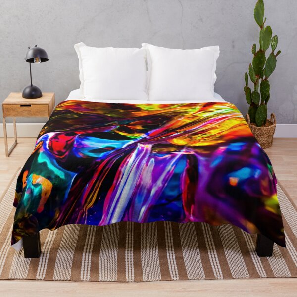 Item preview, Colorful Flowing Ocean designed and sold by wildjellybeans.