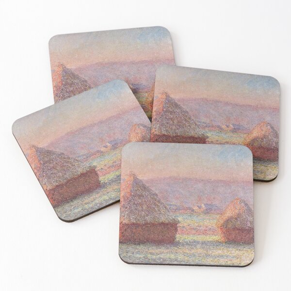 Item preview, Claude Monet - Grainstacks, White Frost Effect (1889) designed and sold by HistoryRestored.