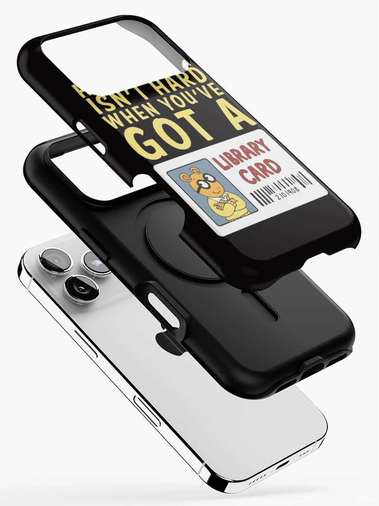 Thumbnail 2 of 4, iPhone Case, Arthur Library Card designed and sold by RACHELRAE09.