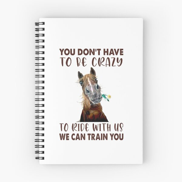 Item preview, You don't have to be crazy to ride with us designed and sold by RockyMante.
