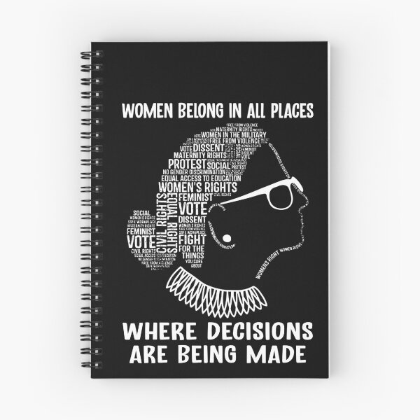 Item preview, Women Belong In All Places Ruth Bader Ginsburg RBG Feminist Ruth Bader Ginsburg RBG designed and sold by Enraged46.